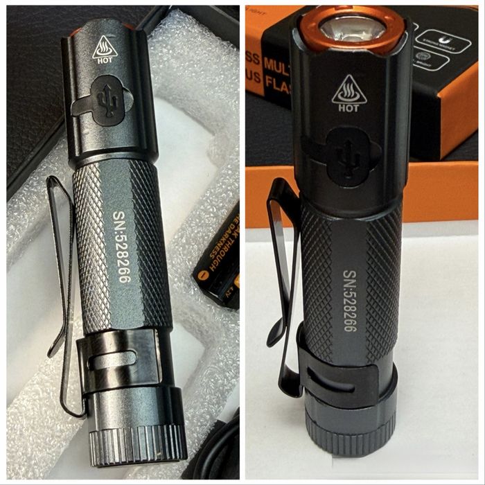 LED фенер мощен магнезиво-алуминиев малък Cob диод 2026 модел