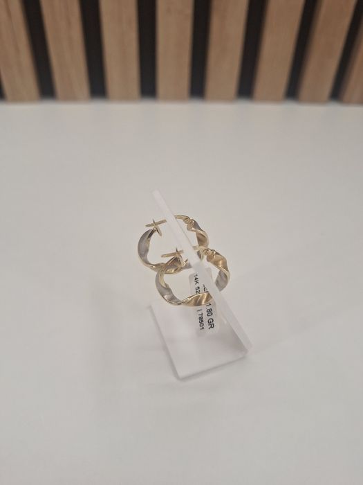 Cercei Aur 14K 1,80 Gr Garantie/Factura #52337