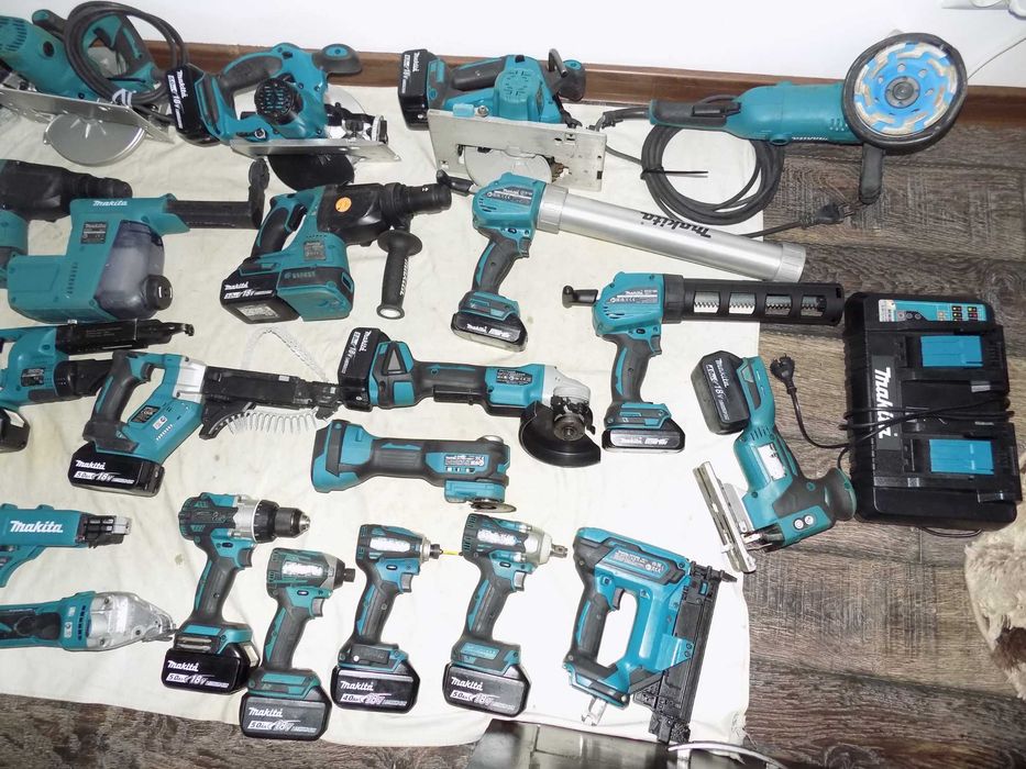 Scule Makita 18V  si  scule Makita 220V