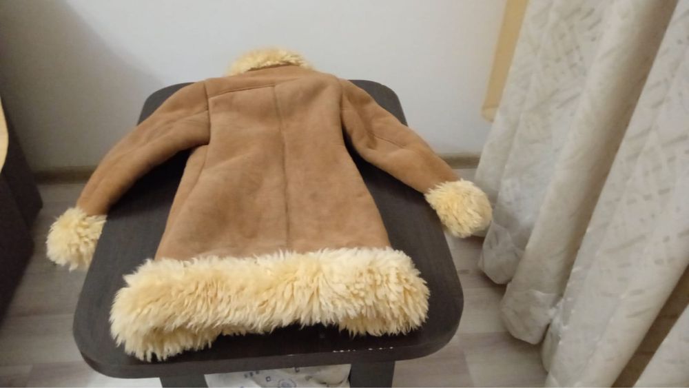 Дубленка на девочку