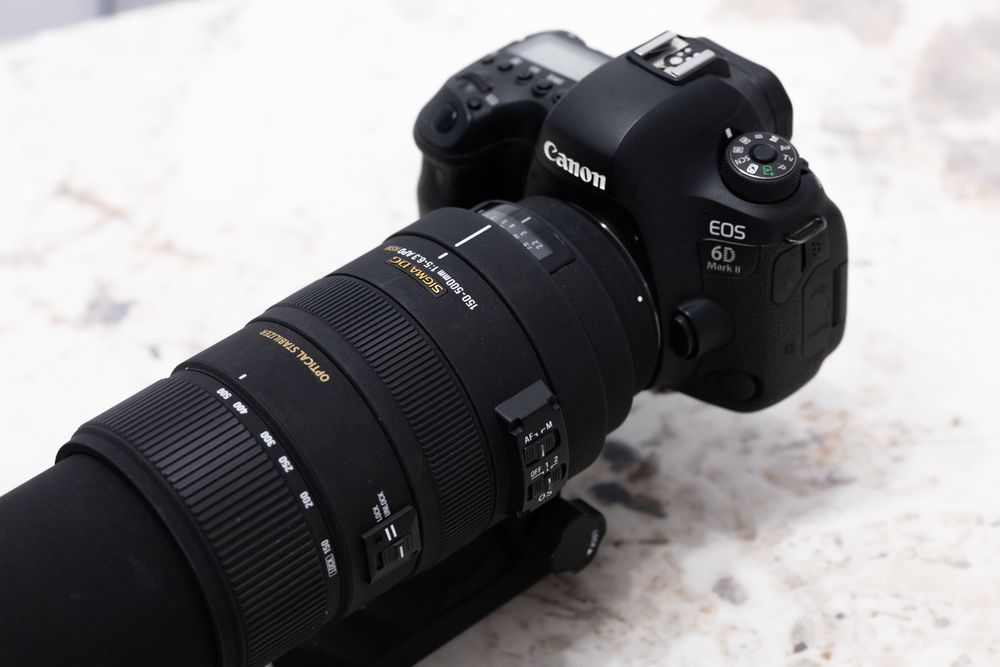 KIT Telephoto Canon 6D Mark II (mk2) full frame + Sigma 150-500 OS