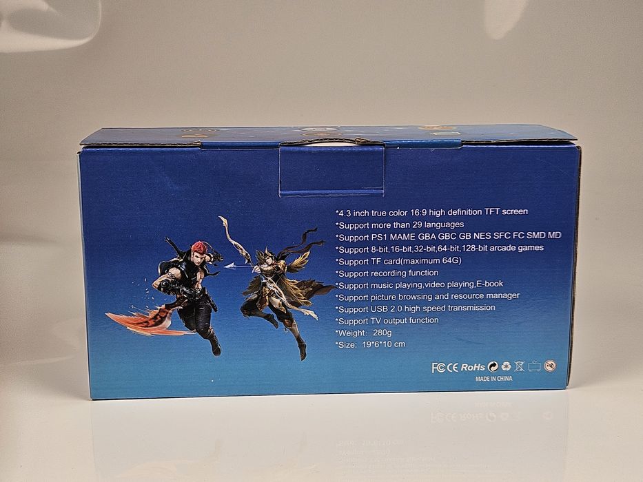 -17% ПРОМОЦИЯ!!! Преносима ретро конзола X7, 8GB, 4,3 inch