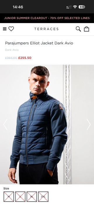 Продам микро пуховик Parajumpers