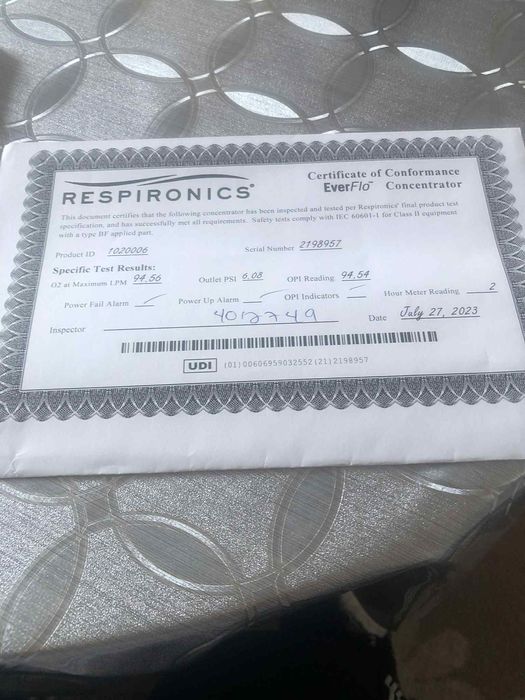 Кислороден Концентратор Philips Respironics EverFlo