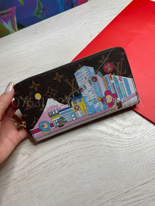 Portofel Louis Vuitton - Zippy turcoaz