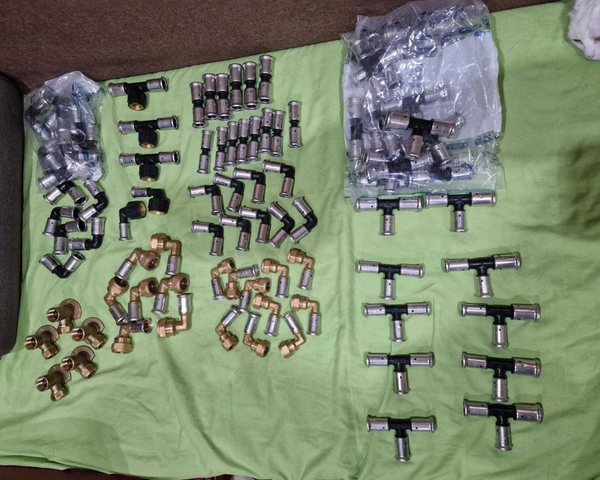 Robinet calorifer,fitinguri pt cupru ,coturi,mufe,teuri,foarfeca