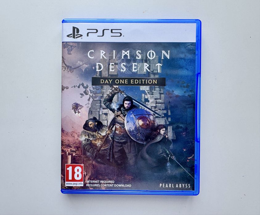 Диск PS5. Crimson desert. Игры playstation.