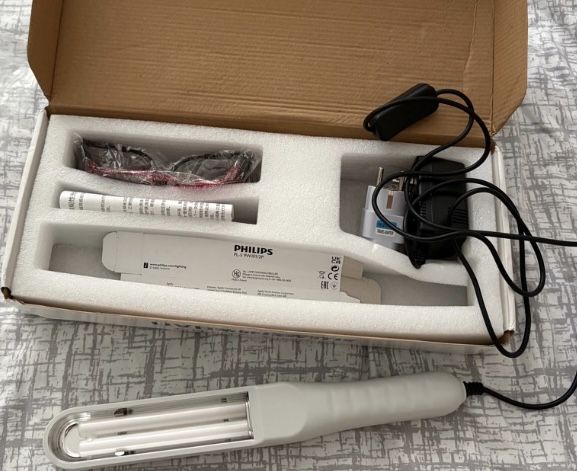 311 нм лампа  (UVB- Philips) витилиго, псориаз даволовчи лампа