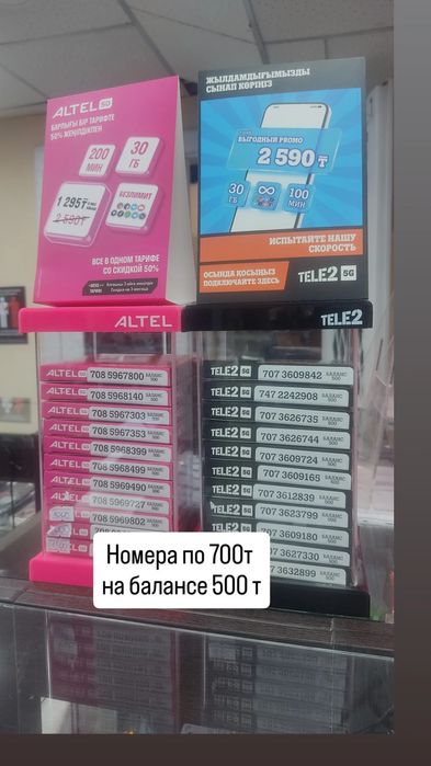 Распродажа номеров