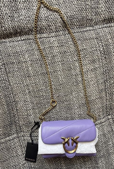 Pinko micro bag нова естествена кожа