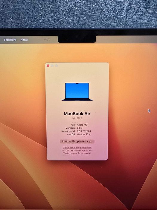 MacBook Air (M2, 2022) 13.6  BMG Aamnet 93737