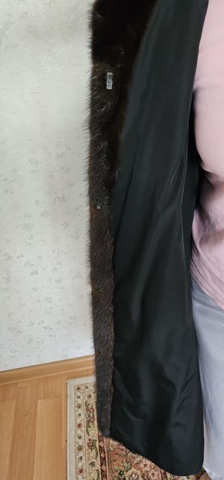 Шуба норковая с беретом