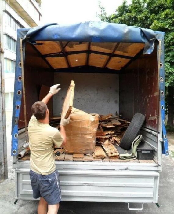 Вывоз МУСОРА ХЛАМА ТБО. Газель.  Грузчики