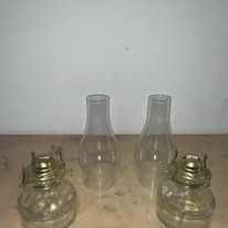 Lampa petrol de sticla