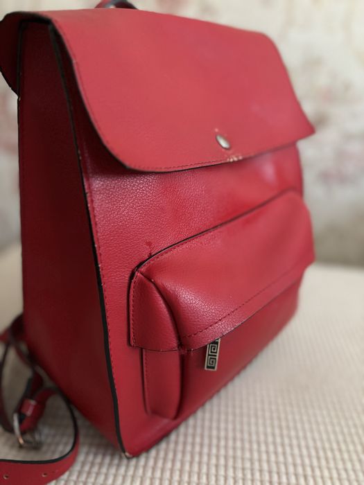 Рюкзак Zara красный