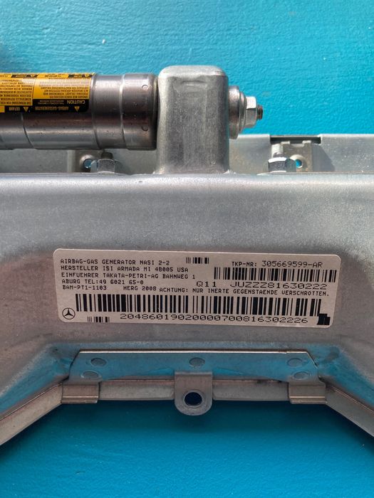 Airbag mercedes clasa c w204