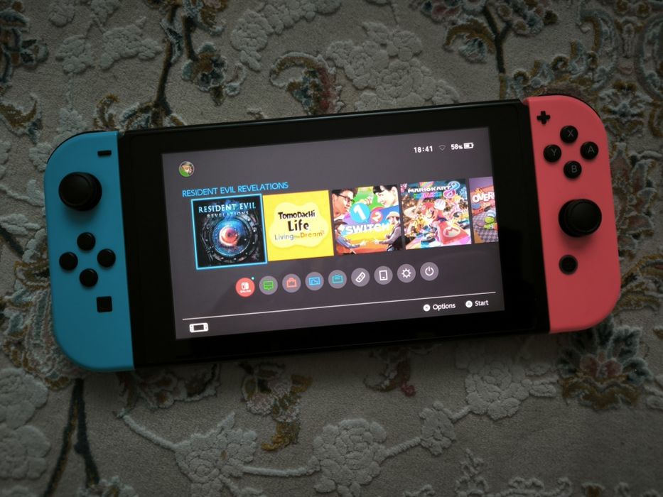 Прошитая Nintendo Switch 1rev