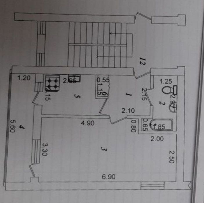 Ю 18. 1в2/3/4. Кирпич. 44м2. Ипотеку можно
