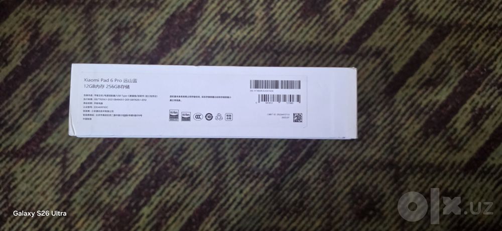 планшет xiaomi pad 6 pro 12/256 (blue)