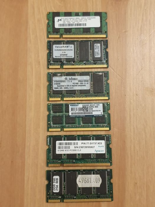 Memorii laptop / desktop