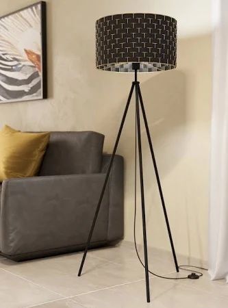 Lampadar living Eglo Marasales negru,