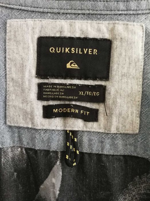 Риза с къс ръкав XL - size quiksilver