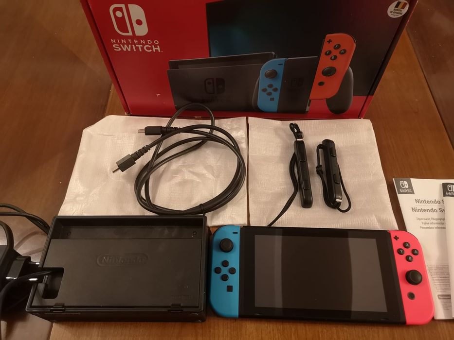 nintendo switch, foarte puțin utilizat