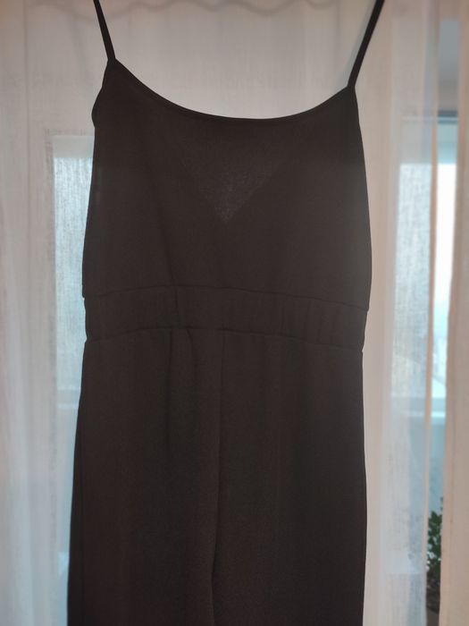 Salopeta eleganta , culoare negru, marime 44 EU