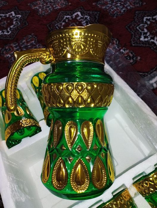 Комплект хрустальный для сока НОВЫЙ!