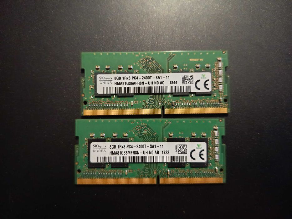 Kit rami ddr4 laptop, 16gb ddr4 dual channel, 8gb + 8gb ddr4 2400mhz