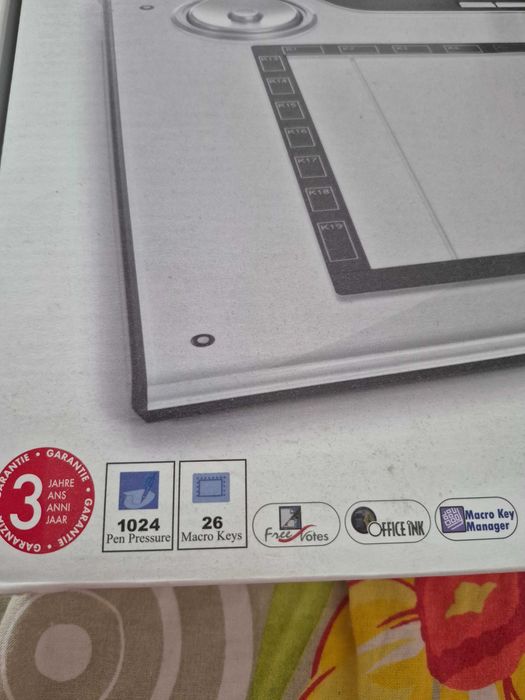 Tableta grafică Silvestru Crest – Pen Pressure 1024 + 26 Macro Keys