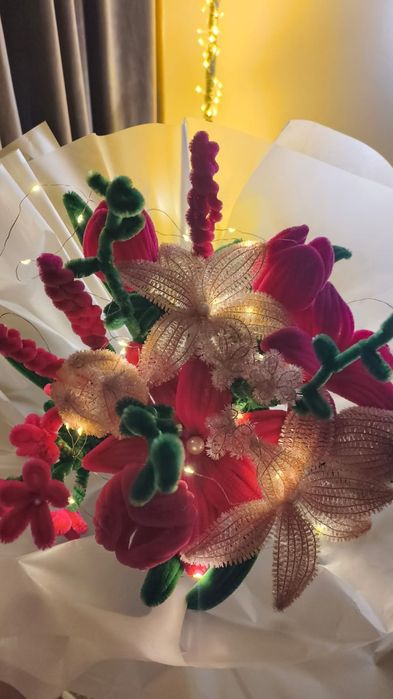 Цветы ручной работы