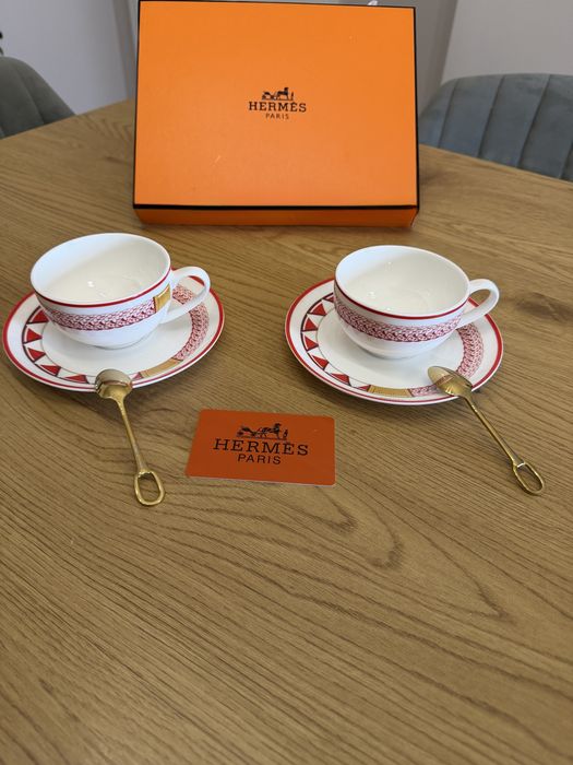 Hermes Tressages Equestres комплект за кафе или чай
