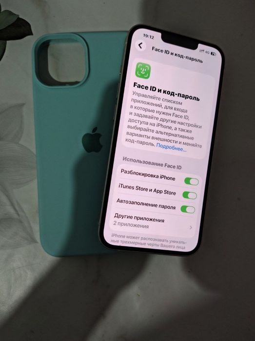 В продаже Айфон 14/128/79% в белом цвете