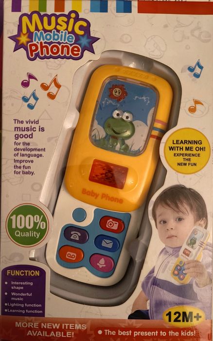 Telefon jucarie cu sunete