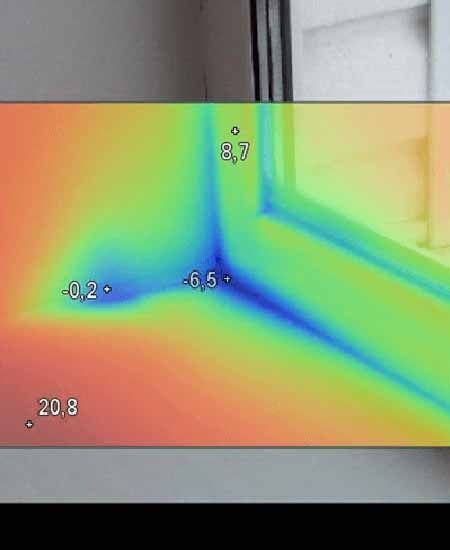 Тепловизор, обследование тепловизором, теплоаудит