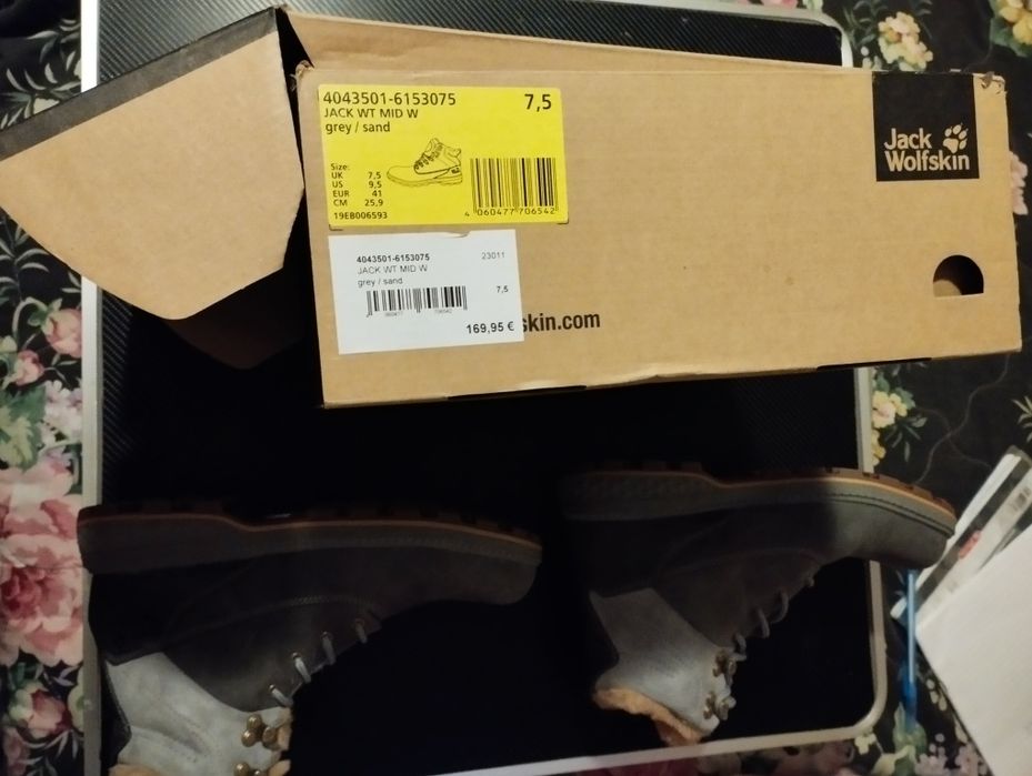 Ghete iarnă jack wolfskin 41.