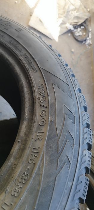 Продам шины 195/60/15
