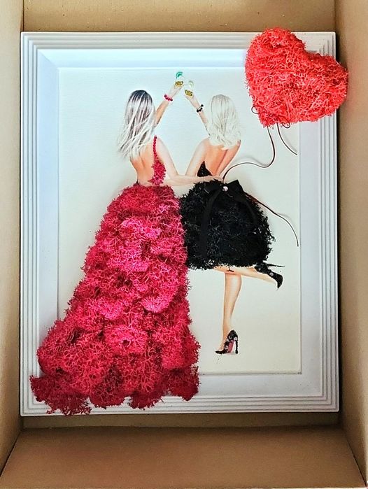 Скандинавски мъх, подарък за най-добра приятелка или сестра