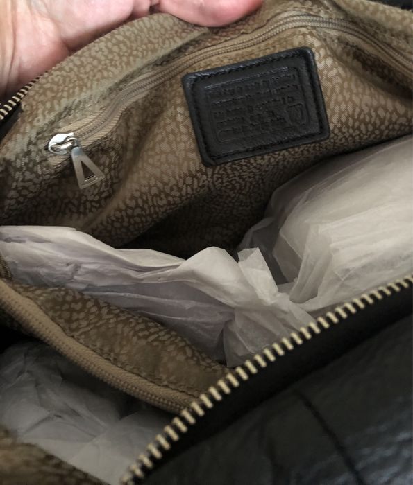 Сумка кожа чёрная