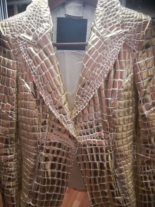 Philip Plein costum S crocodil