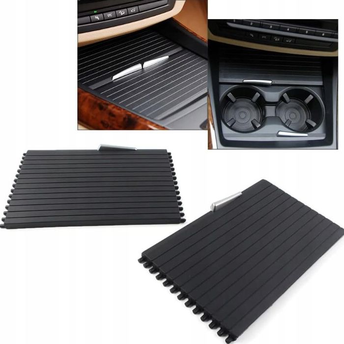 Комплект щора за поставка на чаши, BMW, X5 E70, X6 E71, Черен