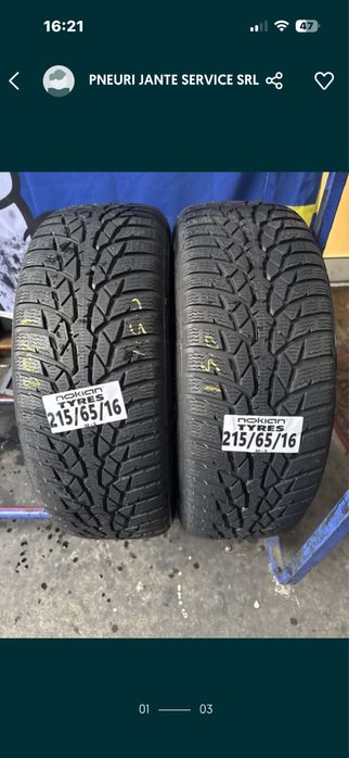215/65/16 Nokian M+S