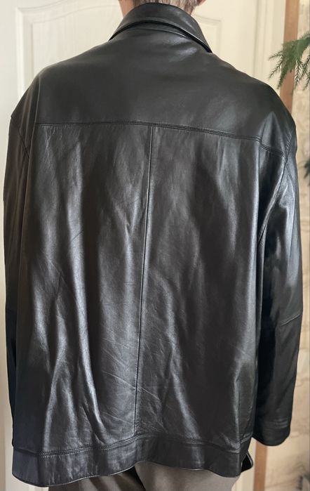 Куртка кожаная мужская