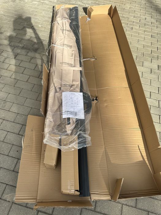 Umbrela soare -gradina Kring Cqpri 3x3 m Rotatie 360