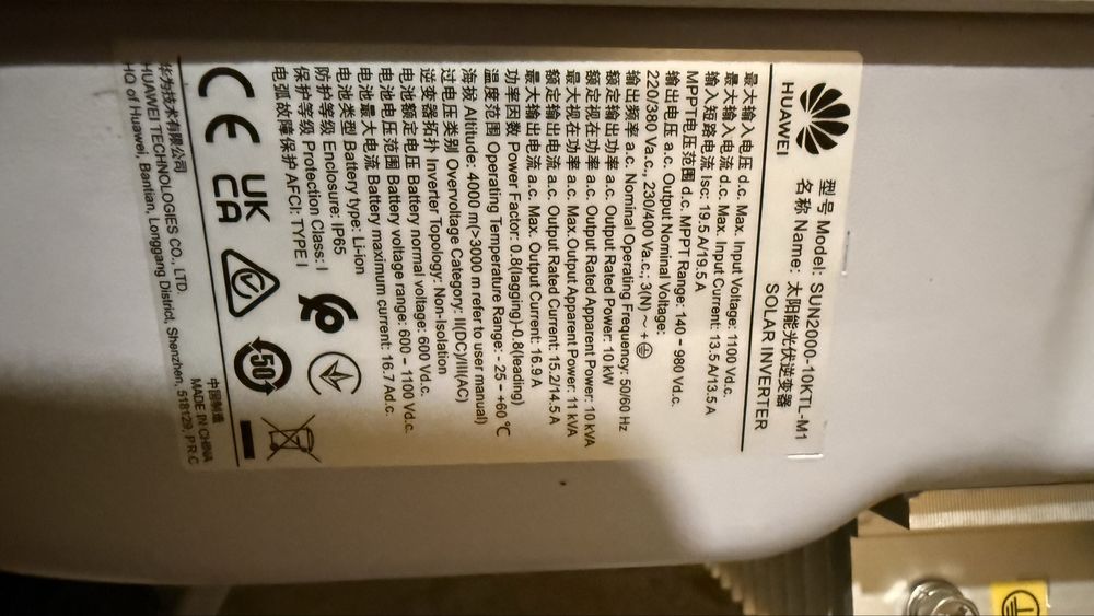 Vand Inverter Huawei