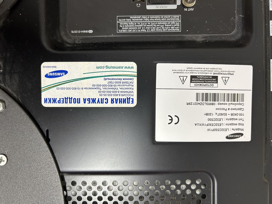 телевизор самсунг на зап части