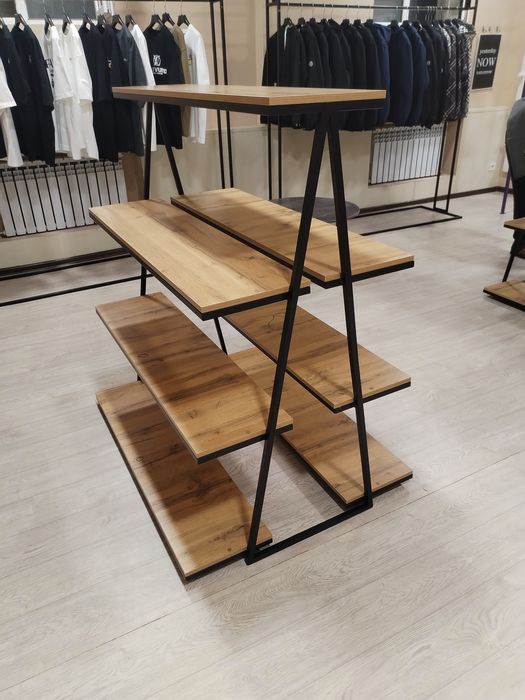 Стеллажи полки напольные