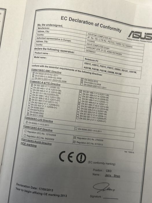 Продам ноутбук Asus