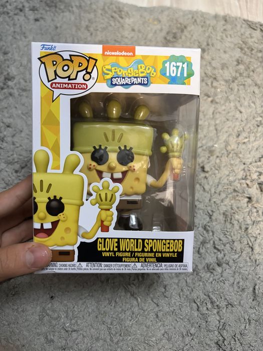 Funko pop Glove worl spongebob